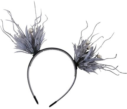 Ksikdeg Cosplay Kostüm Schmetterling Horn Haarreifen Cosplay Horn Haarstyling für Live Show Stirnband Cosplay Hexe