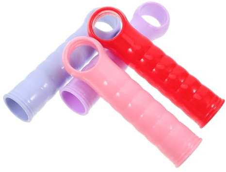 VALICLUD 4pcs Mop Replacement Head Plastic Handle End Cap for Mops and Dustpan Rods