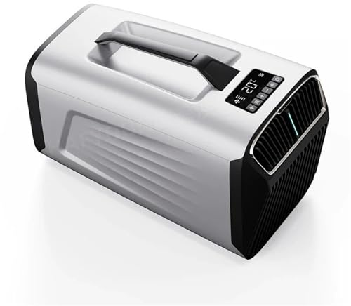 POAHNCU Kleiner Kühlventilator, tragbare Mini-Klimaanlage für Camping im Freien, für Hotel, Auto und Zuhause oder Home Office, Schlafzimmer, Schlafsaal im Innenbereich