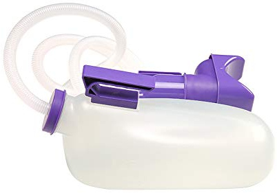 XLANDALYUEFA Urinarios for Hombres, urinarios portátiles a Prueba de derrames, 2000 ml, morados