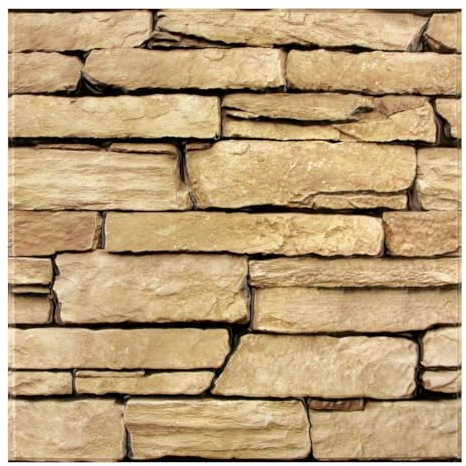 Commomy Panneaux Muraux 3D Aspect Pierre Brique Autocollant, 10 Pièces | Papier Peint Brique Auto Adhesif Mural 3D, 30 x 30 cm, PVC Revêtement Mural Imperméable pour Salon Cuisine Cheminée Chambre