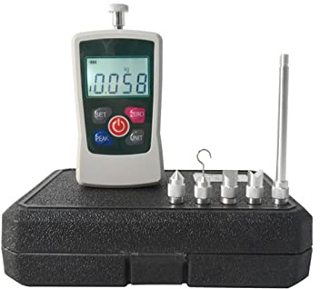Dinamometro, AMF 5-500N Misuratore di forza portatile Misuratore di forza digitale Misuratore di forza push-pull Dinamometro digitale(AMF-100)