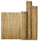 FlickBuyz Bamboo Natural Garden Peeled Reed Fence Screening Roll Privacy Border Wooden Wind/Sun Protection (1M x 4M)