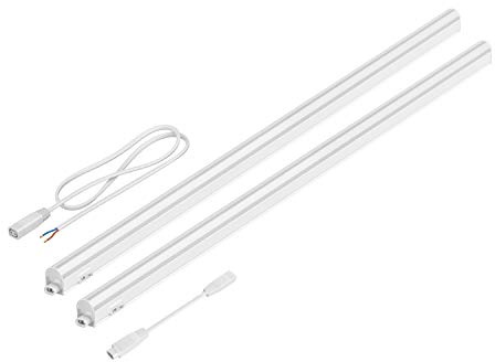parlat LED Unterbau-Leuchten Rigel, je 87,3cm (warmweiß, 19,634W, je 1002lm, 130°) 2er Set
