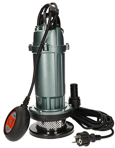KOTARBAU® Bomba de agua sumergible QDX 1.5-16-0.37, Bomba de pozo, Bomba de agua limpia, Bombeo de agua de pozos, riego y drenaje de campos y jardines, Elevación max 17m, Malla filtrante