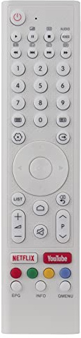 VINABTY Ersetzte Fernbedienung passend für CHIQ TV Remote Controller