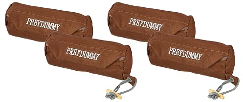 TRIXIE 32193 Dog Activity Preydummy, ø 7 × 20 cm, braun (Packung mit 4)