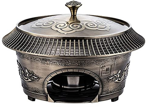 Chafing Dish Buffet Set - Lid + Food Pan + Environmentally Friendly Inner Core + Openwork Fuel Holders + Retro Base - Warmer Kit, Stainless Steel