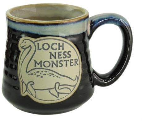 Glen Appin Stoneware Mug Scotland Cup Pottery Loch Ness Monster Mug for Coffe or Beer Souvenir Gift 16 Fl Oz