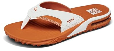 Reef Fanning Pregame Men's Flip Flops Black Red Water Friendly Sandals