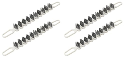 PRETYZOOM Biegsame Reinigungsbürste Flexible Reinigungsbürste Mit Weichen Borsten Reinigungswerkzeug Für Schmale Lücken Ecken Und Metalloberflächen 4 Stück