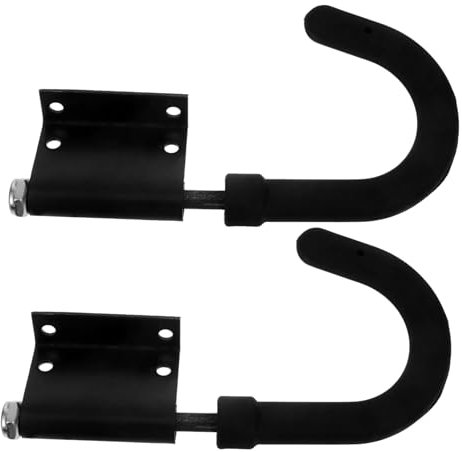 IWOWHERO Heavy Duty Extension Ladder Roof Hooks Anti-Drop Safety Ladder Hooks for Wall and Roof Racks Adjustable 2pcs Set for Outdoor and Indoor