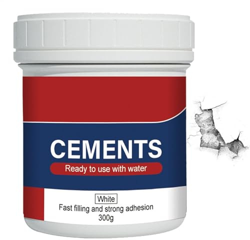 Concrete Filler - Quick Dry Cement, Concrete Filler | Floor Repair Cement Quick, Instant Patching Solution for Concrete Surfaces, Vertical Repairs, Structural Repairs, Swimming Pool Repair