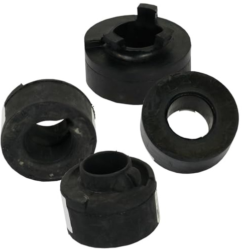 4x Tedgum Federteller Anschlagpuffer oben unten Hinterachse Gummi 40mm | 2x 00725793 + 2x 00725792 (heck Höherlegung) für T5