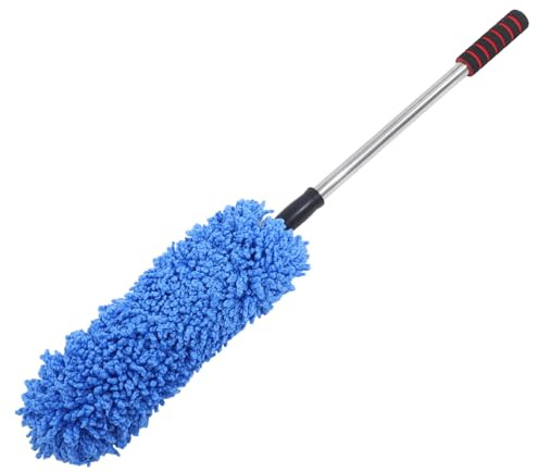 TOYZFRIENDY Brosse De Voiture Douce pour Extérieur Duster Microfibre Léger Et Résistant pour Nettoyage Carrosserie Auto Camion SUV Et Moto sans Rayure