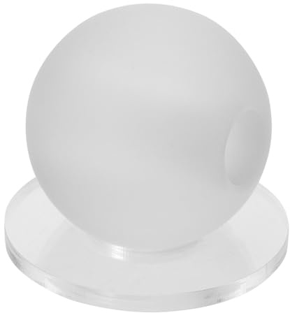 Toyvian Entraîneur de Coups de Billard Trou 16 MM Balle Mate Transparente en Résine Antidérapante Outil D’Entraînement pour Débutants au Billard et Snooker Accessoire Précis pour