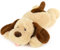 MorisMos 80cm lang Hund Kuscheltier groß XXL, weich Braun Hünde Plüschtier Stofftier, riesen Gefüllte Hund Plüschkissen für Babys Kinder/Plush Dog Stuffed Animal
