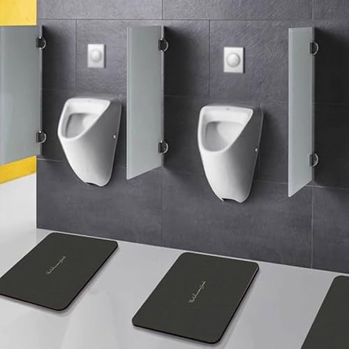 FCS Bathroom 1 unité Tapis d'urinoir en diatomée pour urinoir - Antidérapant - Tapis de Bain - Tapis absorbants pour urinoir - pour urinoir Masculin(Size:40 * 60cm,Color:B)