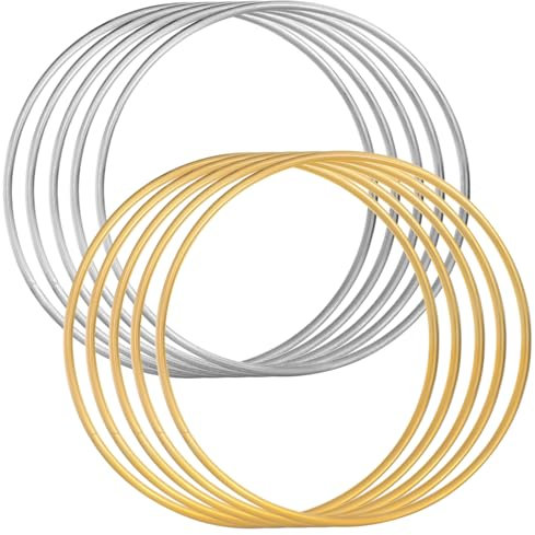 ORFOFE -zubehör 10 Stück Metallreifen Bastel-makramee-zubehör -Set