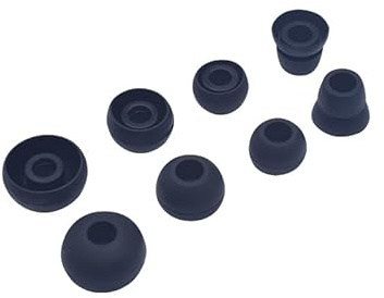 INF 4 Paires d'oreillettes pour écouteurs Powerbeats 1/2/3 et 5,5-6,5 mm, 4 Tailles au Choix Embouts, agréable à Porter, Embouts en Silicone