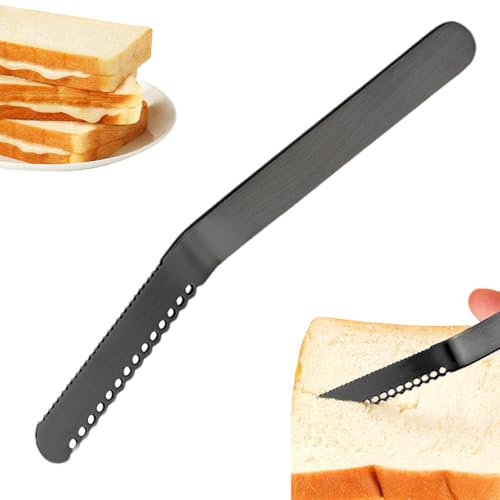 Esparcidor de cuchillos para mantequilla,Cuchillos esparcidores para sándwich | Cuchillos para esparcir mantequilla,Rebanador de acero inoxidable, esparcidor, apto para lavavajillas, utensilios de coc
