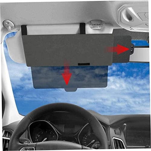 BEAHING Car Visor Extender, Anti Glare Car Sun Visor Extension Window Sun Visor Car Sun Blocker for Driver and Front Seat Passenger