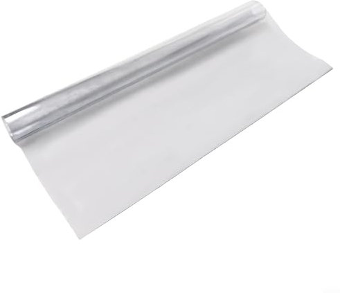 Gdfnmogo Transparente Schreibtischunterlage, 60 x 100 cm, rutschfest, PVC, transparent, wasserdicht, rund, Tischschutz, Schreibtischunterlage für Esszimmer, Küche, Basteln