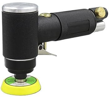 Máquina pulidora, lijadora orbital Lijadora de aire, lijadora neumática de 2 pulgadas y 3 pulgadas, pulidora de mano, máquina pulidora de cera for carrocería, muebles, superficie de Metal para lijar,