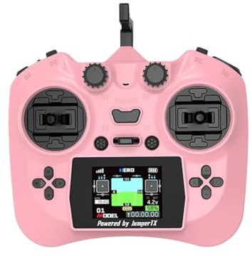 Kioball Télécommande Intelligente TX Écran Couleur Transmetteur Capteur Hall Gimbals ELRS 2.4G 100mW 12CH pour FPV RC Drone G