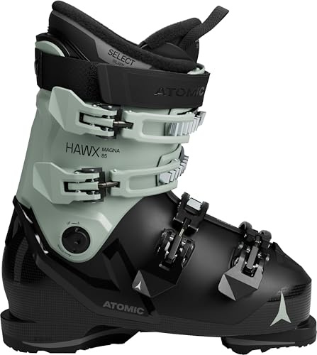 Atomic HAWX Magna 85 - Botas de esquí para mujer (negro/salvia, 25/25.5)