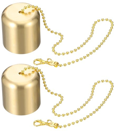 Garneck 2 Pezzi Estintore per Candele in Ottone Resistente al Calore Spegnicandele Riutilizzabili Utensile Pratico per Spegnere Candele e Proteggere la Fiammella