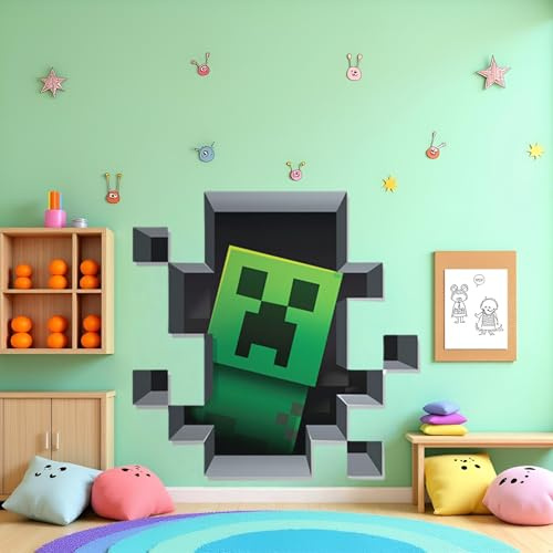 Thingehoy Wandtattoo Kinderzimmer Junge, Wandsticker Wanddekoration | Anime Wandtattoos Aufkleber Kinder, Wandaufkleber Kinderzimmer, Wandsticker Kinderzimmer Jungen, Wall Stickers Kids Bedroom