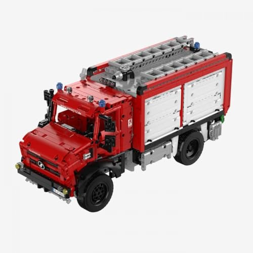 BlueBrixx 109198 – Schlingmann TLF-3000 VARUS 4X4 aus Klemmbausteinen mit 1744 Bauelementen