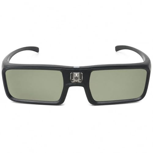 DLP Link 3D Glasses, Rechargeable Active Shutter Eyewear compatiable with LTV-3000 Pro and LTV-3500 Pro, Vanish TV & Other DLP-Link 3D projectors