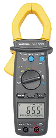 Metrix MX 655 Pince multimètre avec étui de transport