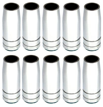 10x Gasdüsen MB25 MB35 NW 15mm Brenner Konisch Steckbar MAG MIG Düse Schutzgas
