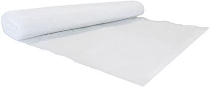 pemmiproducts Schneematte, Meterware, 1,40 x 10 m, ca.1 cm dick, 14 m², schwer entflammbar British Standard (EUR 1,92 /m²), Kunstschnee, Dekoschnee