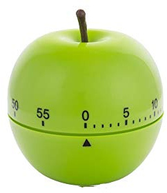 Temporizador Minutero Cocina Manzana Verde 60 Minutos