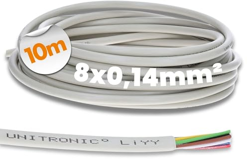 Lapp 10m LiYY Datenleitung 8x0,14 mm² - Signalkabel & Steuerleitung