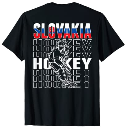 Slowakei Eishockey-Fans Trikot Slowakische Hockey Team Supporter T-Shirt