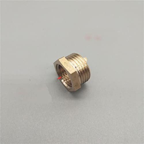 NAABHIKA 1/81/4 3/81/2 3/41 Brass Reducer Male Thread To Female Thread Reducing Bush Adapter Fitting Gas Air Water Fuel Copper-03-06