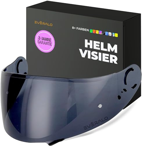 Everalo Visière pour Shoei Gt Air - Gt Air 2 - Neotec - Opticson - Cns 1 | Écran de rechange exclusif pour casques Shoei, compatible avec lentille antibuée originale
