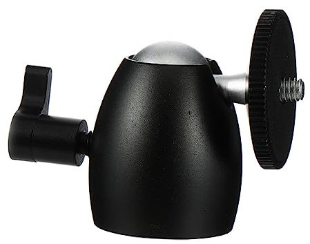 HOMSFOU Universeller Kamera Stativkopf mit 1/4 Schraubgewinde und Ovalem Q39 Stativ Adapter für Dreibein Stative Kompatibel mit Verschiedenen Kameraadaptern