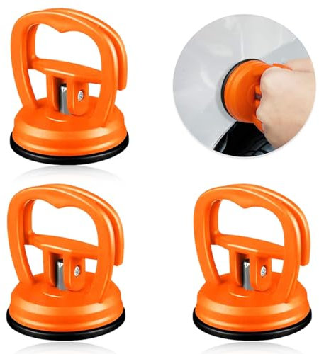 3 Stück Auto Dent Saugnapf Dellen Saugnapf Dellenzieher Auto Saugheber Glas Auto Dellen Rausziehen Geeignet für Dellen im Auto Mobiltelefone Glasscheiben Laptops