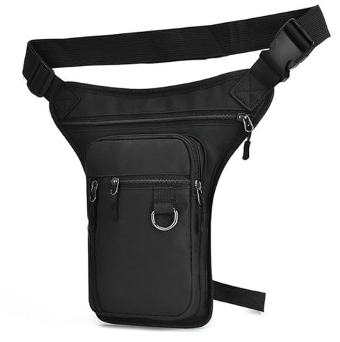 Oberschenkeltasche Hüfttasche Für Herren Und Damen, Beintasche Motorrad, Beintasche Taktisch Mit Mehreren Taschen, Mehrzweck Motorrad Beintasche Outdoor Reisen Hüfttasche Wandern Klettern