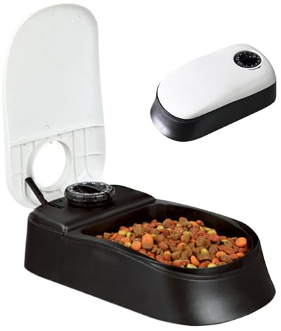 Alimentador automático para gatos, dispensador de alimentos para mascotas, dispensador automático para mascotas, dispensador de alimentos para animales, comedero automático para mascotas con