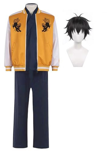 Zhongkaihua Anime Cosplay Togame Jo Kostüm Anzug Erwachsene Rollenspiel Anime Karneval Halloween Party Karneval Uniform für Männer
