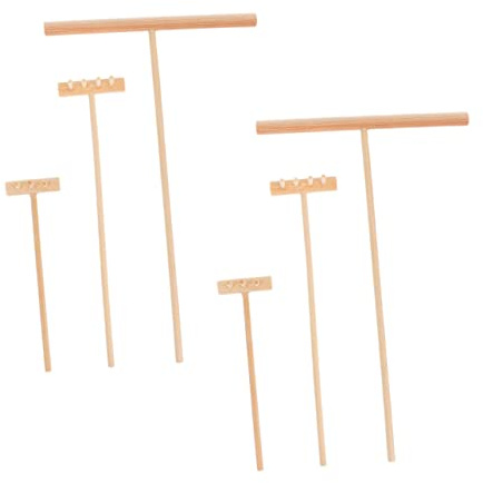BESPORTBLE 2 Sets Table Mini Rakes Micro Landscape Decorations for Sand Tray for Boys and Girls Sand Play and Diy Craft Projects