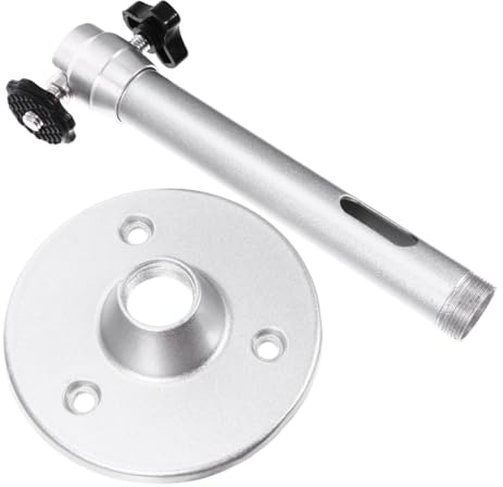VANZACK Soporte de Rotación Proyector de Techo en Aleación y Aluminio Grados 360 Compatibilidad Versátil para Uso Doméstico y Profesional