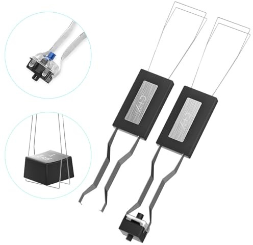 SHTCUS 2 Pack Stainless Steel Keycap Switch Pullers, Mechanical Keyboard Keycap Remover